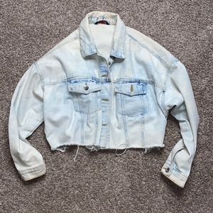 Jean Cropped Jacket